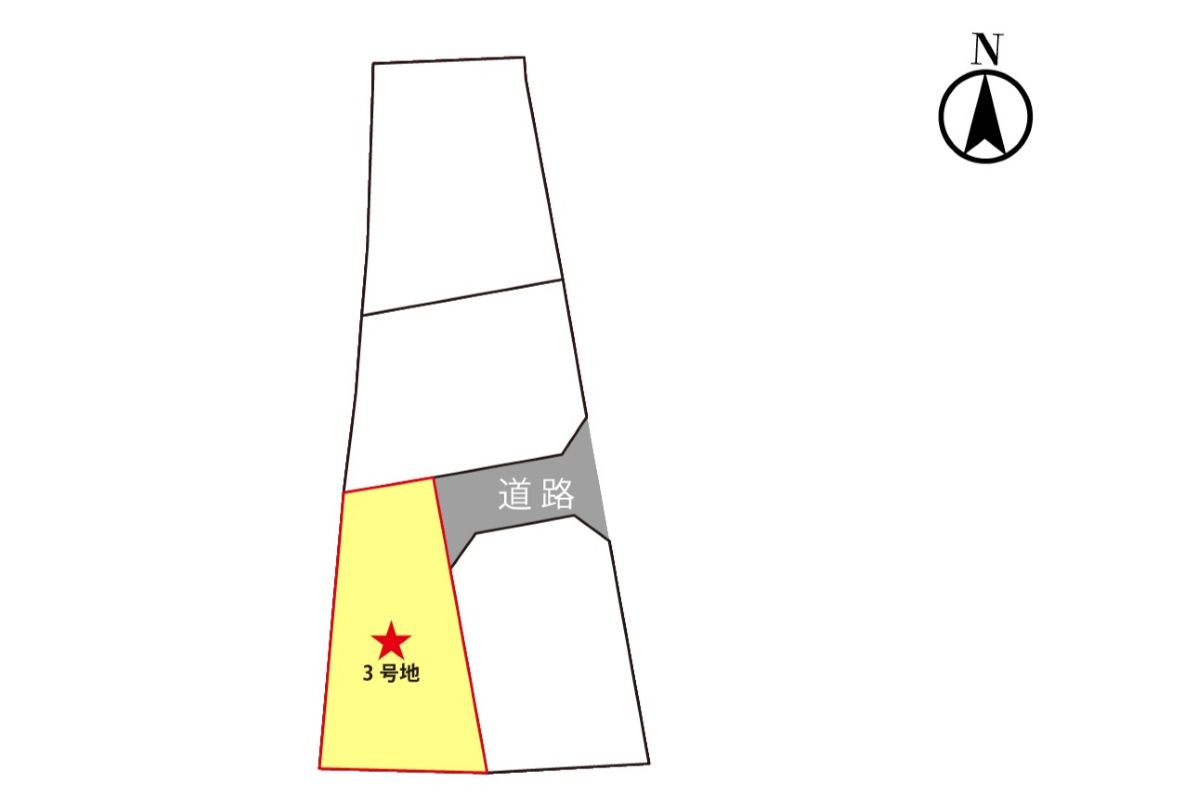 三島市谷田夏梅木（3号地/全4区画）