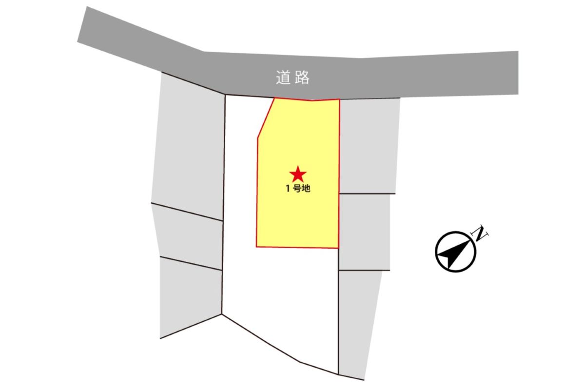 富士市厚原（1号地/全2区画）